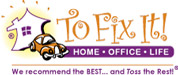 ToFixIt! is the one stop shop for all of your home, business and auto needs.