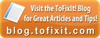 ToFixIt! Blog