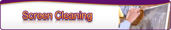 Screens - Cleaning